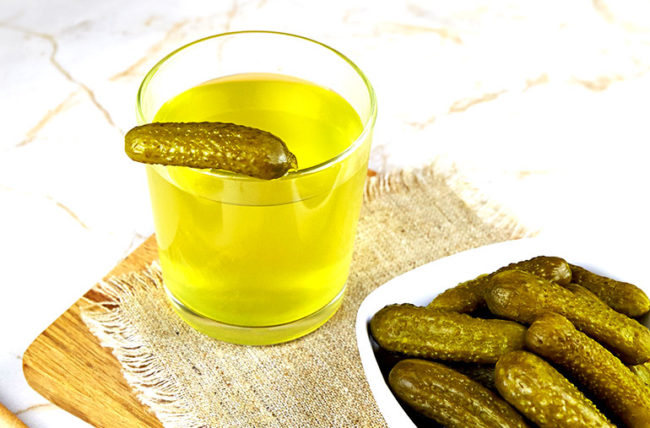 Pickle Juice After Workout