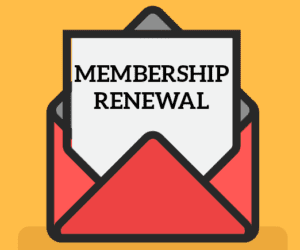 Membership Renewal Sept 15th